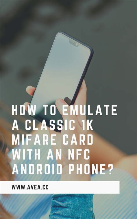 emulate mifare classic card android|nfc .